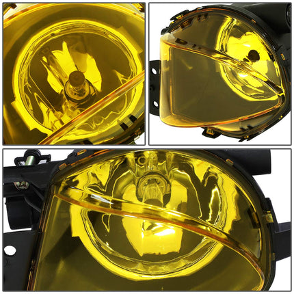 DNA Motoring FL-ZTL-112-AM Fog Light Driver & Passenger Side Enhance visibility [Compatible with 07-08 BMW 328i 328xi / 2006 325i]