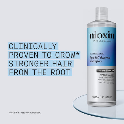 Ultimate Power Hair Fall Defense Shampoo by Nioxin for Unisex - 33.8 Shampoo