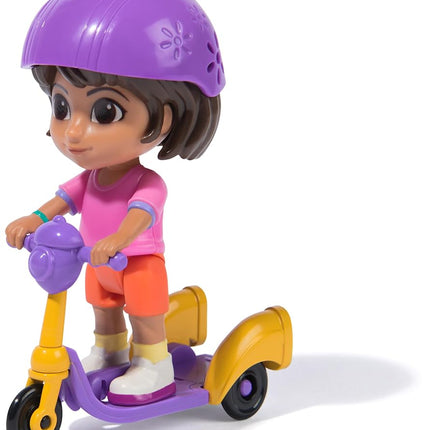 DORA Adventure Pack with Squirrel Tico - Mini Playset with 2 Figures (approx. 9 cm) and an Accessory with Function, for Imaginative Play, for Children from 3 Years