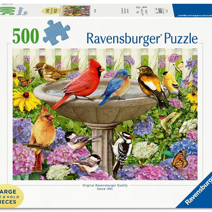 Ravensburger 16793 Bij het Bird Bath Puzzle, Multicoloured