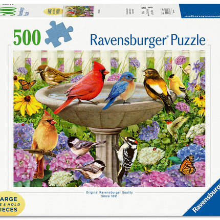 Ravensburger 16793 Bij het Bird Bath Puzzle, Multicoloured