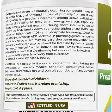 Best Naturals Creatine Monohydrate 1 Lb Pure Powder (1 LB (Pack of 3))