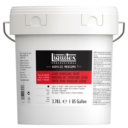 Liquitex Light Modeling Paste Medium, 128-Ounce (Gallon)