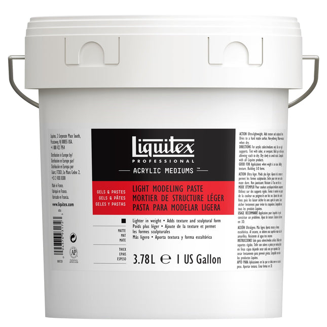 Liquitex Light Modeling Paste Medium, 128-Ounce (G
