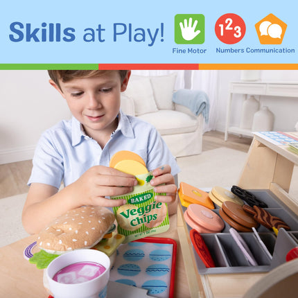 Melissa & Doug Mostrador de Sándwiches Slice And StackMD31650