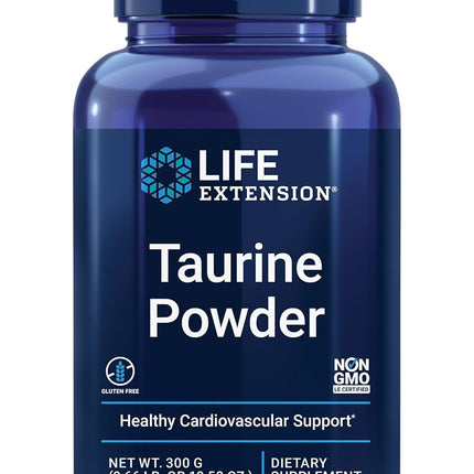Life Extension Taurine Grams Powder, 300 Gram