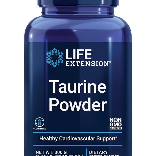 Life Extension Taurine Grams Powder, 300 Gram