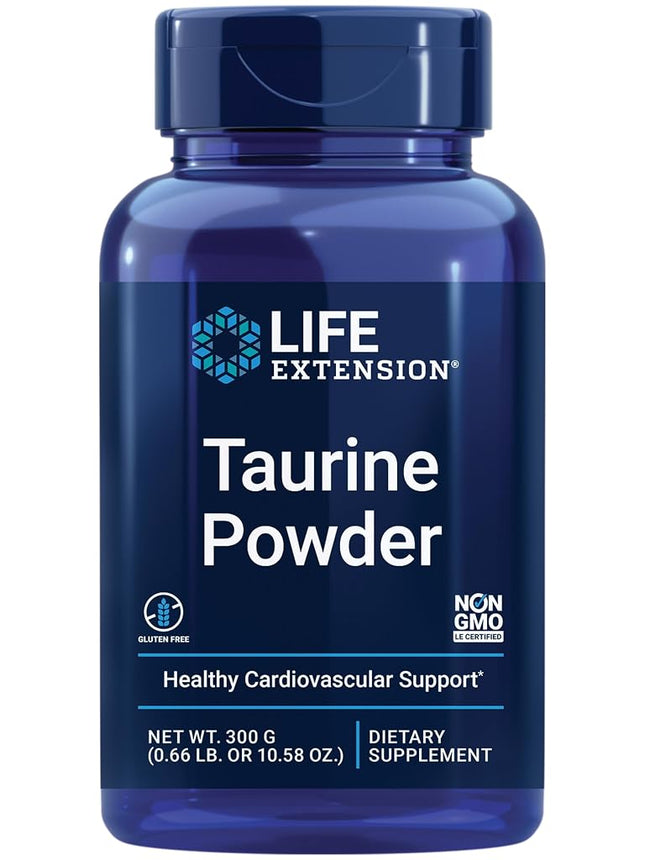 Life Extension Taurine Grams Powder, 300 Gram