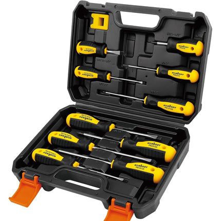 HORUSDY 11-piece Magnetic Screwdriver Set with Cas