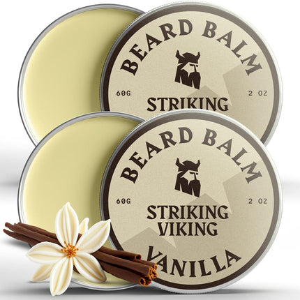 Striking Viking Beard Balm for Men - 2 oz, Pack of