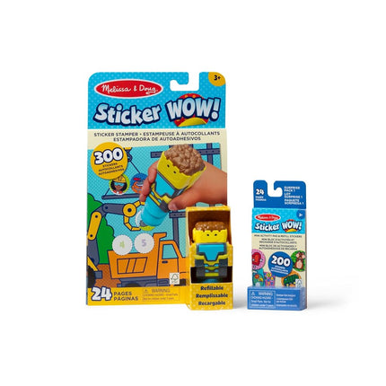 Melissa & Doug Sticker WOW Stamper & Activity Pad 