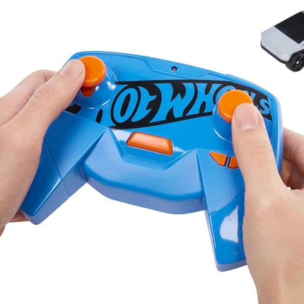 Hot Wheels RC Tesla Rechargeable Radio-Controlled Racing Cars for On- or Off-Track Play, Includes Car, Controller & Adapter for Kids 5 Years+ - GXG30