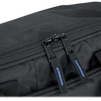 Rockville MB1615 DJ Gear Mixer Gig Bag Case, 15.5" x 15" x 5", Rugged Nylon, Water-Resistant, Front Pocket for Laptop and Accessories, for Mobile DJs and Studio Professionals