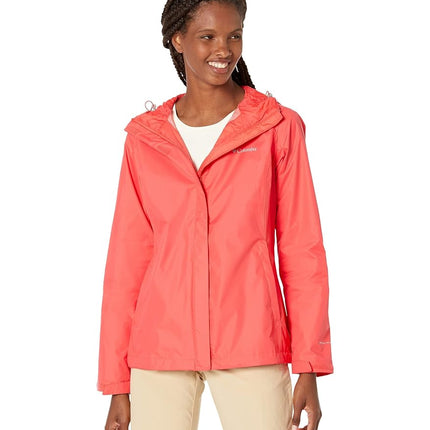 Columbia Women's Arcadia II Jacket, Red Hibiscus, X-Small