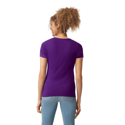 Gildan Women's T-Shirt (Pack of 2), Purple, XL