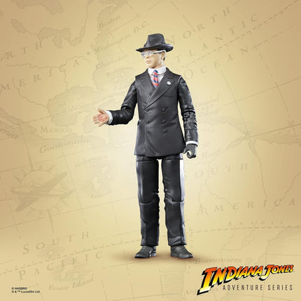 Hasbro Indiana Jones and the Raiders of Lost Ark Adventure Series Major Arnold Toht, 6” Action Figures, F6061