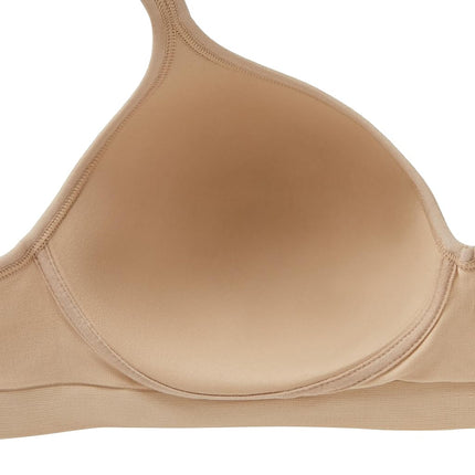 Bali Womens Comfort Revolution Wirefree with Smart Sizes Bras, Nude, 3XL UK