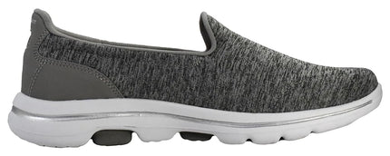 Skechers Women's Go Walk 5-Honor Sneaker, Grey, 3.5 UK