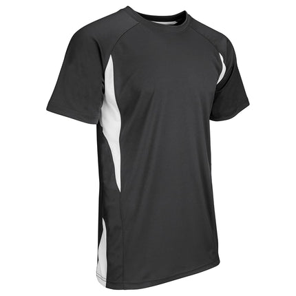 CHAMPRO Top Spin Lightweight Polyester Baseball Jersey, Youth Medium, Cardinal,White