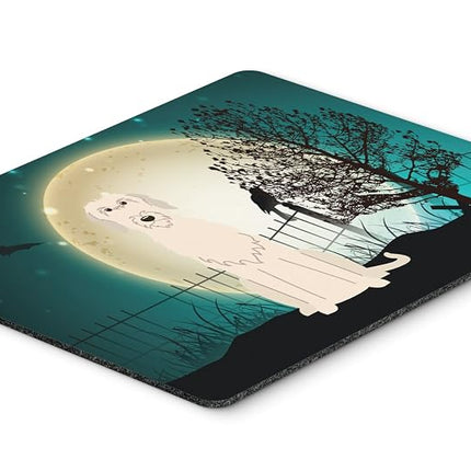 Caroline's Treasures Halloween Scary Irish Wolfhound Mouse Pad, Multicolor, 7.75x9.25 (BB2255MP)