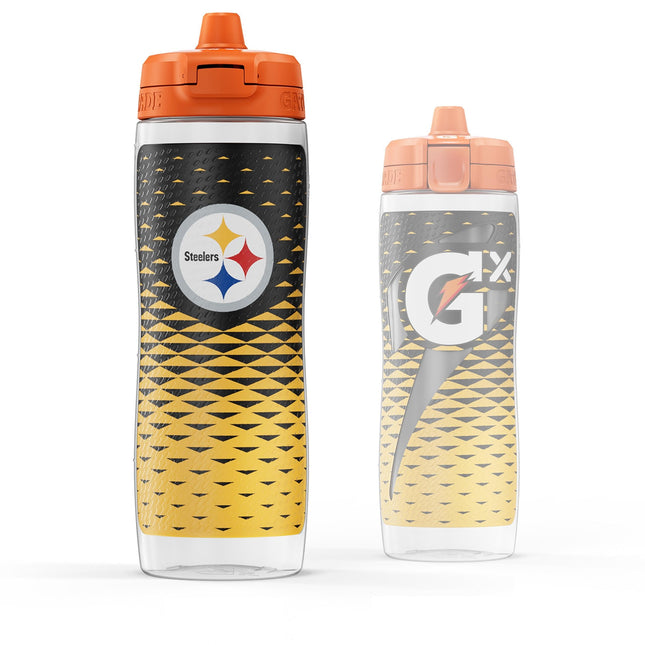 Gatorade Gx NFL Non-Slip Squeeze Bottles, 30 fl oz