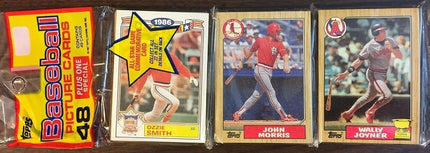 1987 Topps Baseball Card Rack Pack - 48 Cards - Factory Sealed