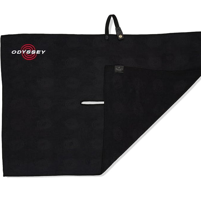 Callaway Golf Odyssey Microfibre Towel 2023 Black