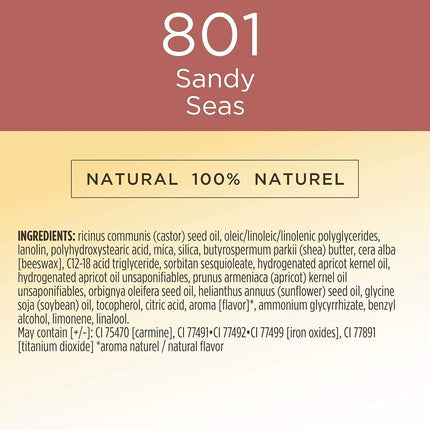 Burt's Bees Moisturising Full Coverage Liquid Lipstick, 5.9 g, Sandy Seas