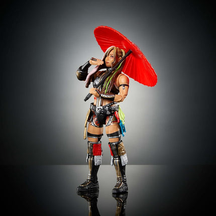 Mattel WWE Elite Action Figure & Accessories, Series #115 6-inch Collectible Kairi Sane with 25 Articulation Points & Swappable Hands