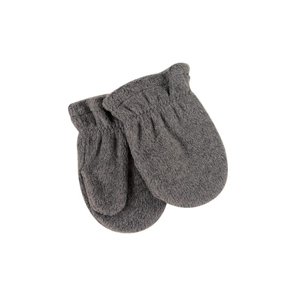 Hudson Baby Baby Trapper Hat, Mitten and Bootie Set, Heather Charcoal, 18-24 Months