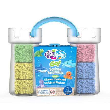 Learning Resources Playfoam GO! Squishy Sandcastle, EI-1927
