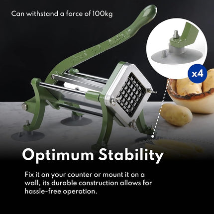 New Star Foodservice 38408 Commercial Grade French Fry Cutter, Complete Combo Sets