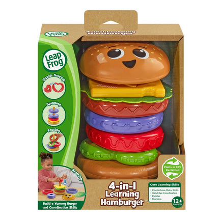 LeapFrog Hamburguesa de aprendizaje 4 en 1