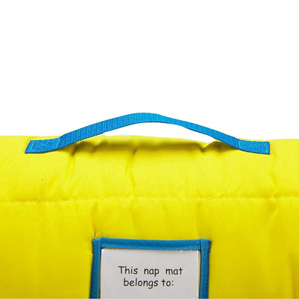 Baby Shark Toddler Nap Mat - Includes Pillow and Fleece Blanket – Great for Boys and Girls Napping at Daycare, Preschool, Or Kindergarten - Fits Sleeping Toddlers and Young Children