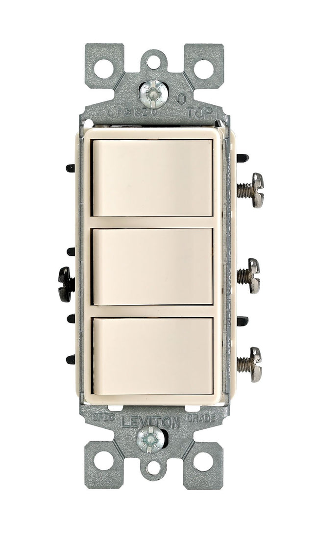 Leviton 1755-T 15 Amp, 120 Volt, Decora Brand Styl