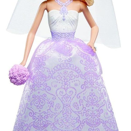 Barbie Wedding Set with Bride and Groom Dolls, Stacie, Chelsea and Accessories (Mattel DRJ88), Assorted Colour/Model