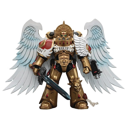 JoyToy Warhammer 40k: The Horus Heresy - Blood Angels Sanguinary Guard with Encarmine Sword 2 1:18 Scale Figure
