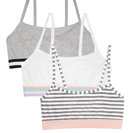 Fruit of the Loom Girls' Cotton Spaghetti Strap Sp