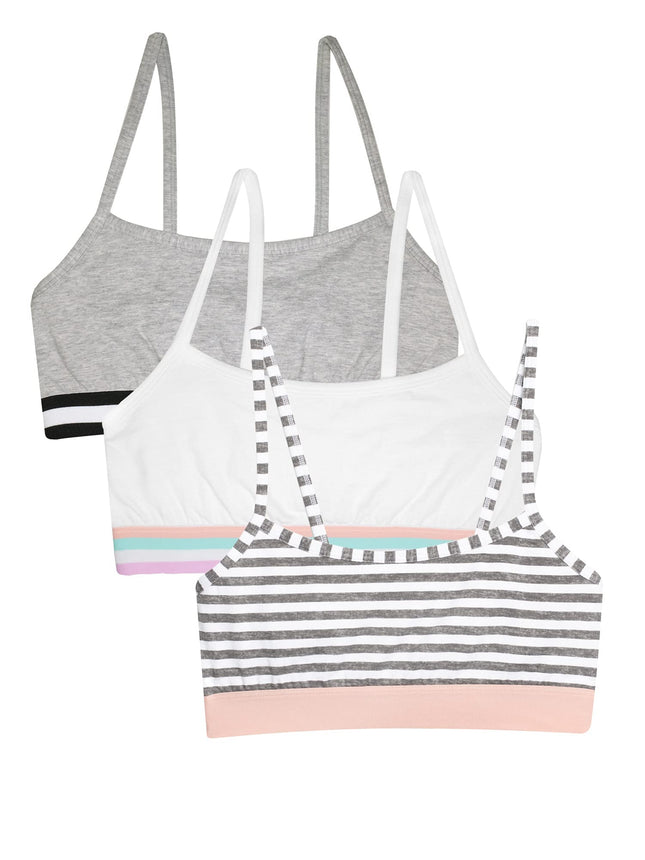 Fruit of the Loom Girls' Cotton Spaghetti Strap Sp