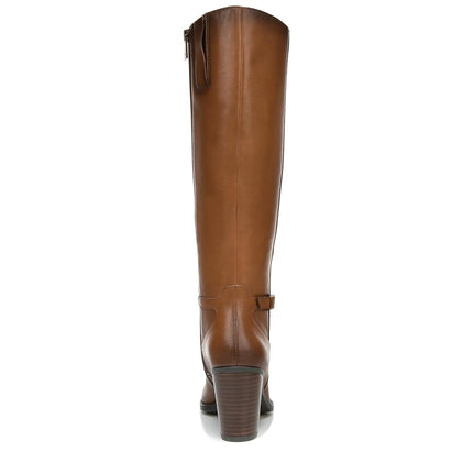 Naturalizer Womens Kalina Knee High Tall Boots Cider Spice Brown Leather 8.5 M