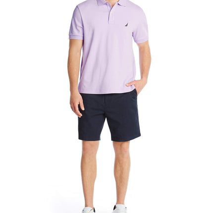 Nautica Men's Classic Fit Short Sleeve Solid Soft Cotton Polo Shirt