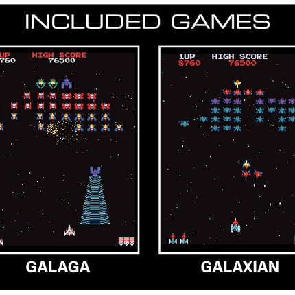 Console de jeu r�tro Pocket Player PRO - Galaga - Atari - Ecran 7cm Haute R�solution