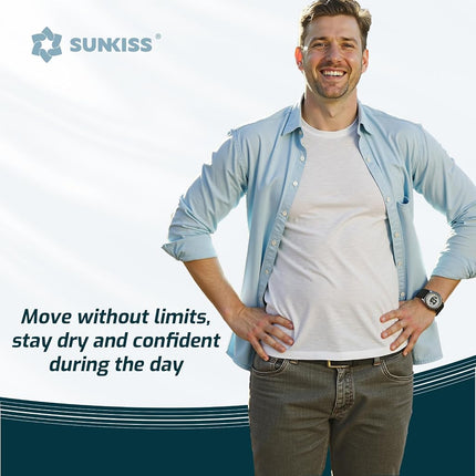 SUNKISS Super Soft Incontinence Underwear for Men, XXLarge, Grey, 32 Count