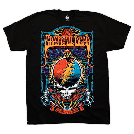 Liquid Blue Men's Steal Your Trippy T-Shirt - Gray