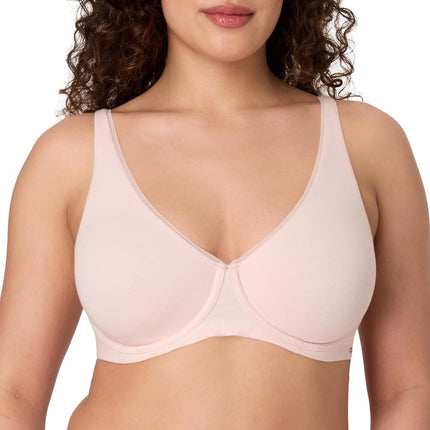 Bali Womens Underwire Bra, Cotton Collection 2-ply