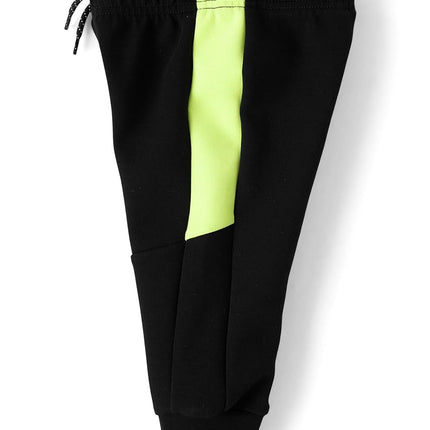 The Children's Place Baby Boys' Sweatshirt and Sweatpant 2 Piece Outfit, Black, 6-9 Months