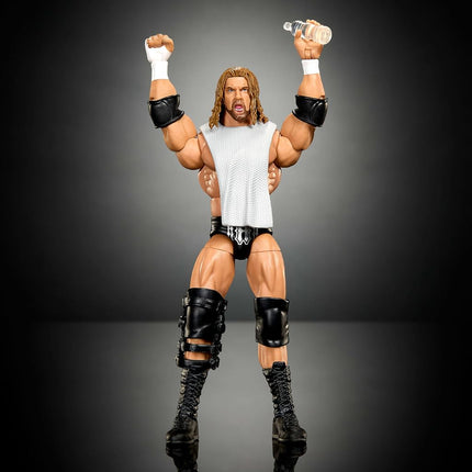 Mattel WWE Elite Collection Triple H Action Figure & Accessories
