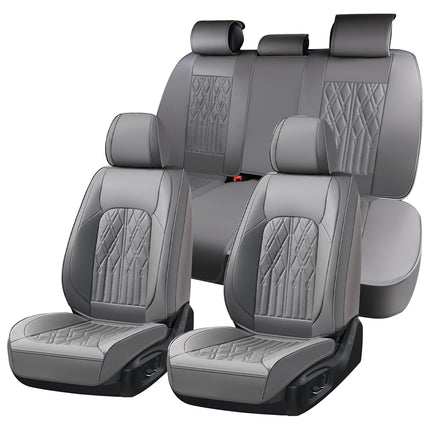 Huidasource Leather Seat Covers Full Set, Waterpro