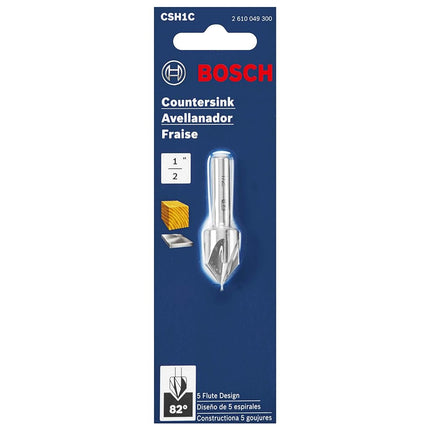 BOSCH CSH1 1/2-Inch HSS Countersink