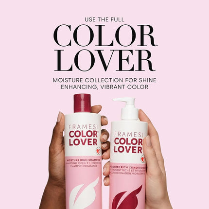 Framesi color lover Moisture Rich Shampoo 16.9 Onzas